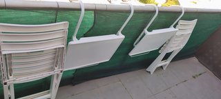 Mesa y 2 Sillas Balcón Terraza