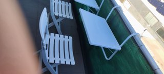 Mesa y 2 Sillas Balcón Terraza