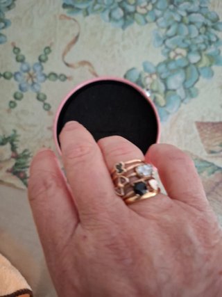 Anillo Tous Oro Multicolor