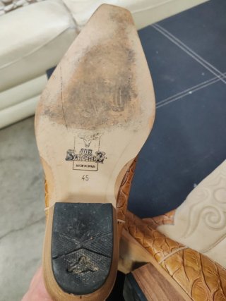 Botas cowboy Joe Sanchez Piel Cocodrilo,🇪🇸