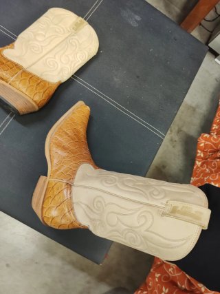 Botas cowboy Joe Sanchez Piel Cocodrilo,🇪🇸