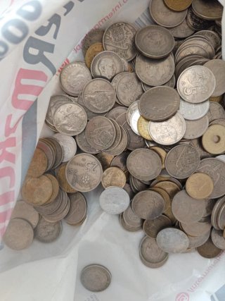 Lote Monedas Pesetas Antiguas