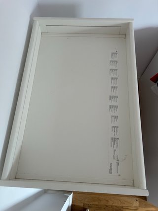 Cambiador de bebé blanco