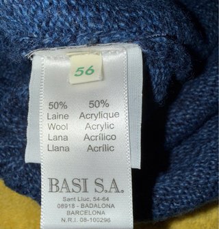 Jersey Lacoste cuello alto talla 7