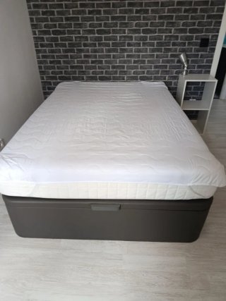 Canapé Ikea 135x190 Gris