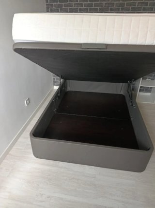 Canapé Ikea 135x190 Gris