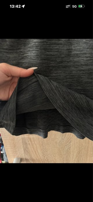 Camiseta térmica Crivit negra y turquesa