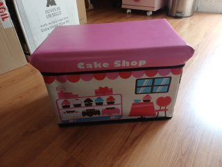 Caja de almacenaje infantil Cake Shop plegable