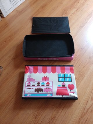 Caja de almacenaje infantil Cake Shop plegable