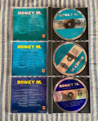 Triple CD Boney M. - Hit Collection