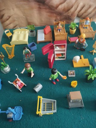 Lote Playmobil Casa XL