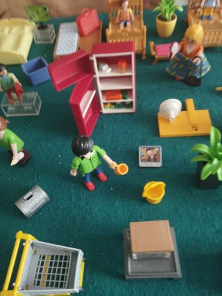 Lote Playmobil Casa XL