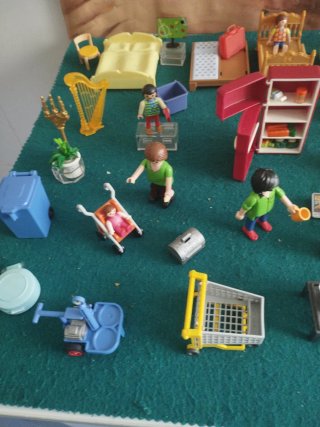 Lote Playmobil Casa XL