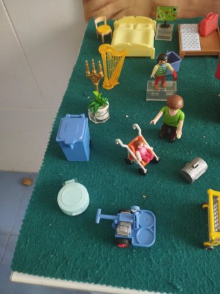 Lote Playmobil Casa XL
