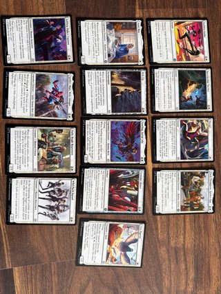 Mazo de cartas Magic The Gathering Spiderman