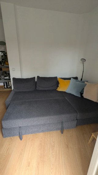 Sofá cama IKEA Friheten gris