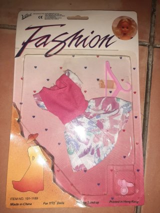9 Vestidos Muñeca Fashion Vidal 11.5