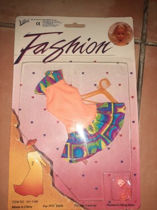 9 Vestidos Muñeca Fashion Vidal 11.5