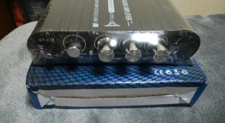 Amplificador Audio ST-838 2.1 400W Out L/R + Sub