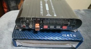 Amplificador Audio ST-838 2.1 400W Out L/R + Sub