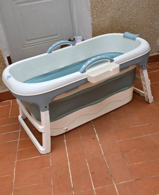 Bañera grande plegable