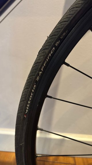 Bicicleta de carretera azul Decathlon talla L