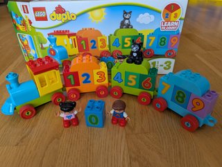 Treno Lego Duplo Numeri 1-10