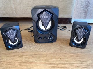 Altavoces Gaming Krhuner 2.1 RGB