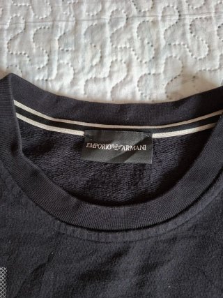Sudadera Emporio Armani Negra Talla L
