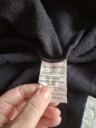 Sudadera Emporio Armani Negra Talla L