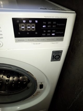 Lavadora LG inteligente 10kilos