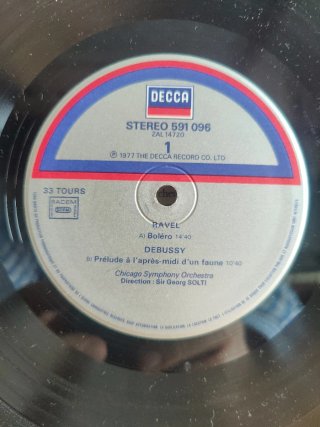 Vinilo LP Ravel: Bolero - Sir Georg Solti