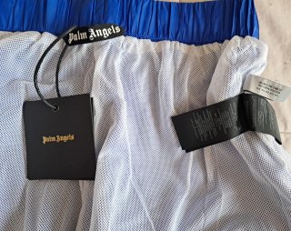 Palm Angels Shorts Blu Mare Taglia M Costume