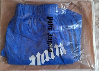 Palm Angels Shorts Blu Mare Taglia M Costume