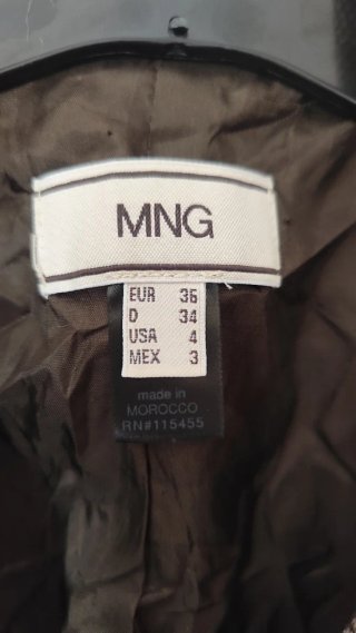 Americana Mango tonos marrones Talla S