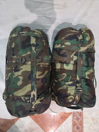 Saco de dormir militar camuflaje