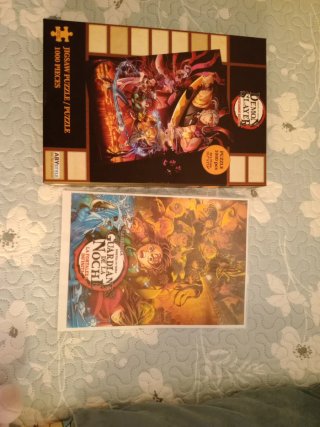 Puzzle Demon Slayer 1000 piezas y poster incluido