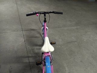 Bicicleta infantil rosa y azul. No realizo envío