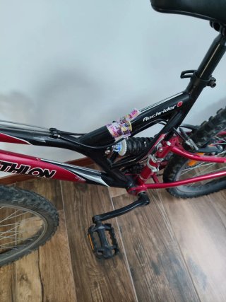 Bicicleta Decathlon Roja