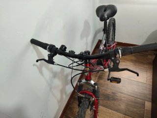 Bicicleta Decathlon Roja