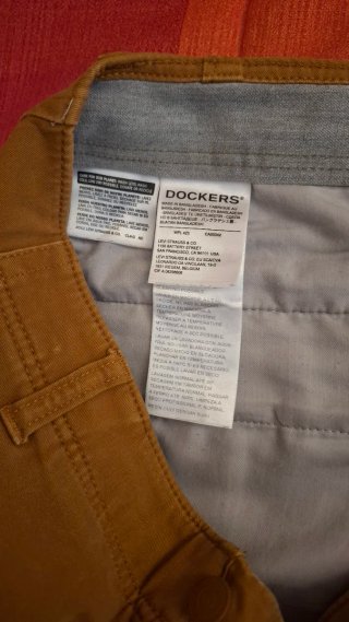 Chinos Dockers Beige Talla W 32 L 32