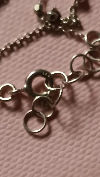 Conjunto pulsera y gargantilla plata italiana suba