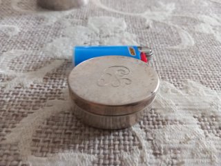 Scatolina in argento 800