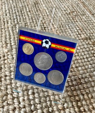 Monedas Pesetas Mundial 82 España