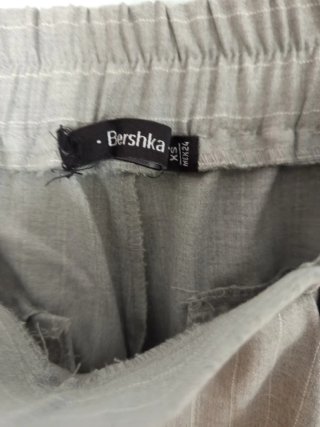 Pantalón jogger vestir gris claro con ralla Diplom