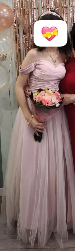 Vestido de fiesta 15 años rosa