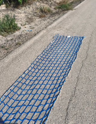 Red de obra seguridad 1,1x10m azul