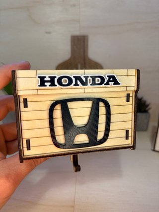 Colgador llaves artesanal Honda