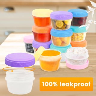 Pack 12 recipientes mini para aderezos