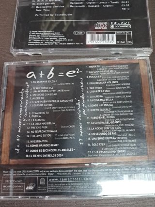 CD Eros Ramazzotti E2 - Grandes Éxitos